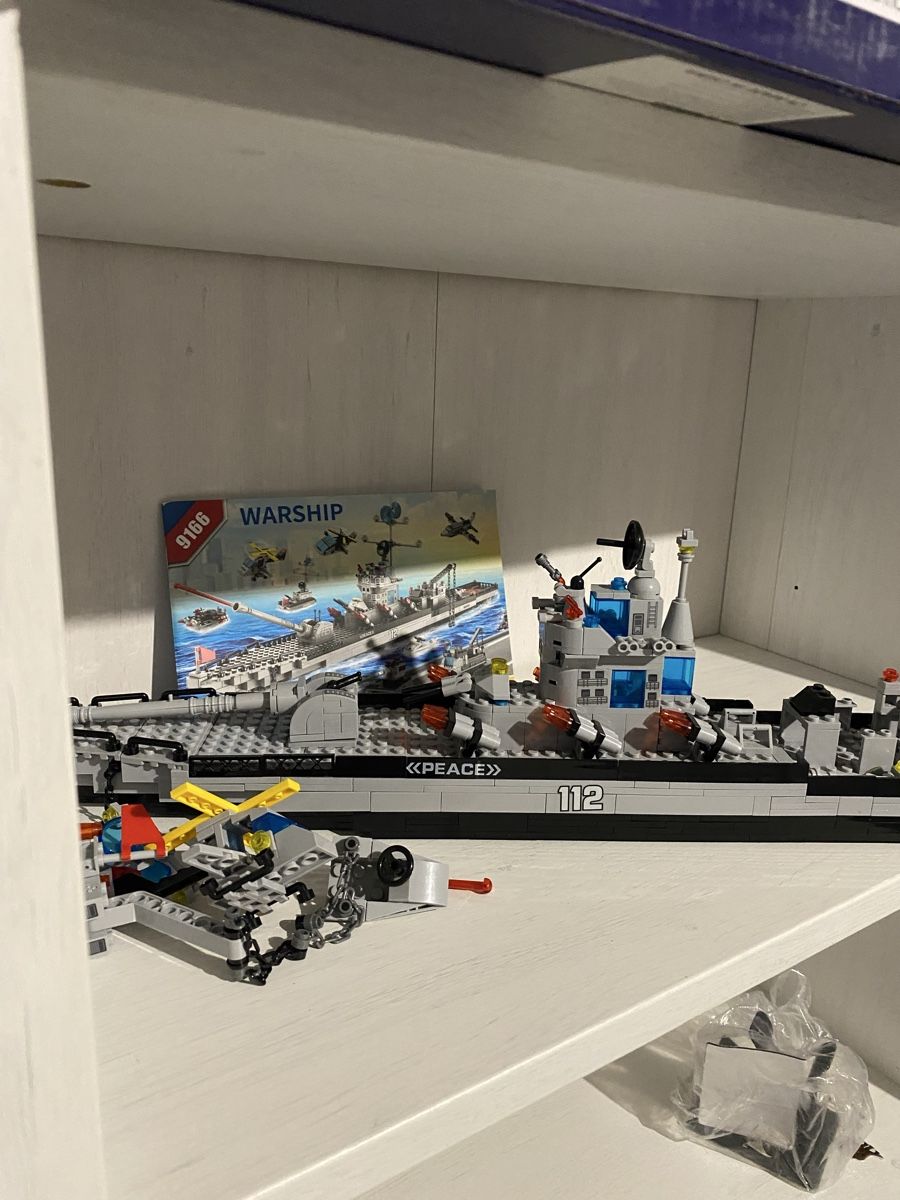 Baukästen:  Building Blocks Warship 9166 with Instructions – Gebraucht aus Zug von lil_mj92 1