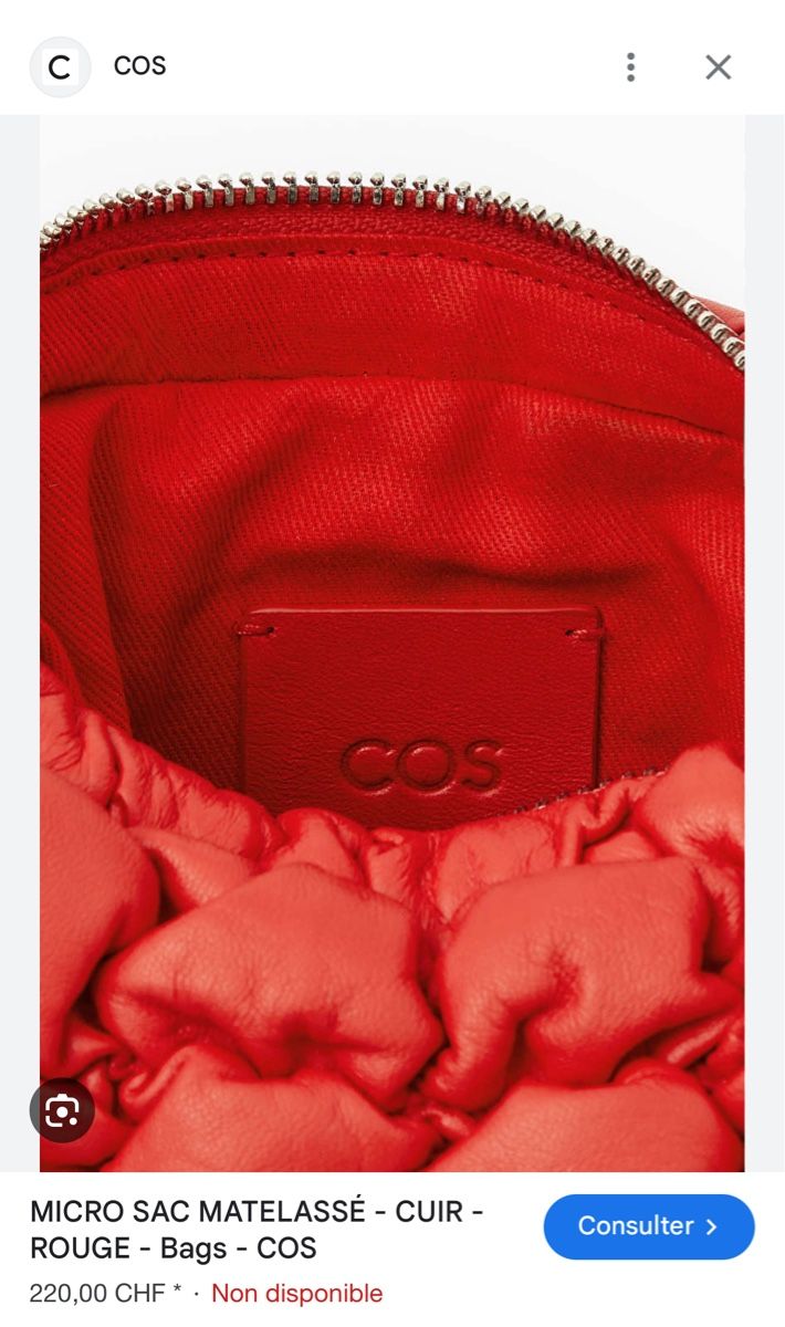 Cos Borse da donna: Sac à main Cos en cuir neuf – Usato da Lausanne venduto da Meganelausanne 2