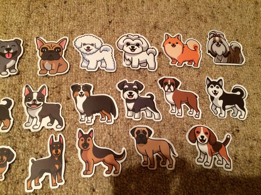 29 Stk. Sticker/Aufkleber 