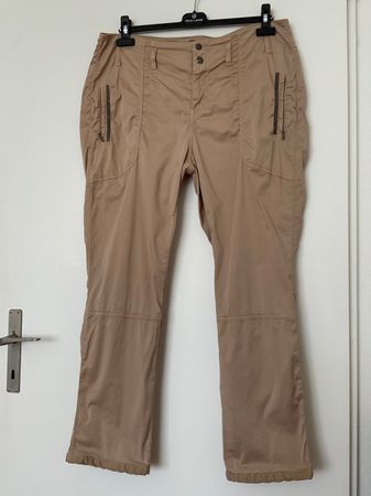MONARI schöne Hose Gr 42/44 gem Masse, Creme