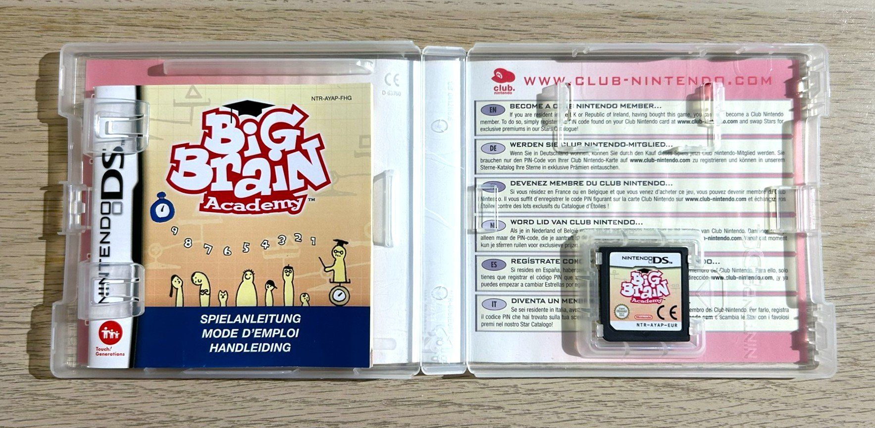 Nintendo Giochi: Big Brain Academy Nintendo DS – Usato da St. Gallen venduto da Alpine.Arcade 2