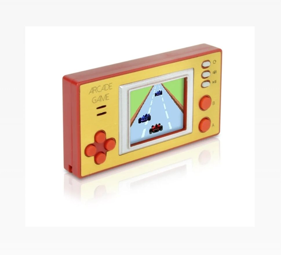 Console: Handheld Arcade Game Retro Console Gold Red New Condition – Usato da Zürich venduto da sha_vw65 1