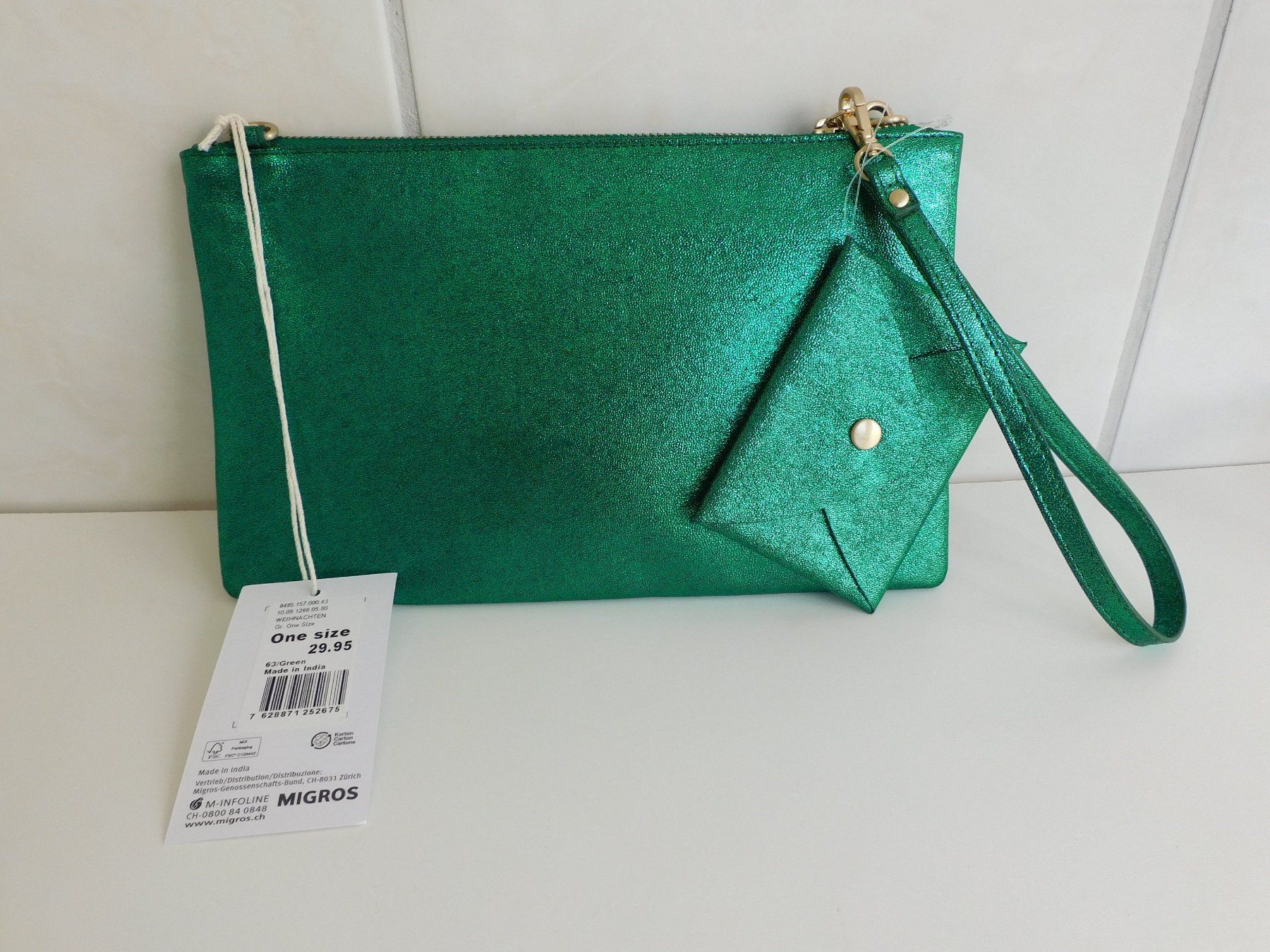 Borse da donna: Originalverp.Schultertasche Accessoires Migros – Nuovo e nell'imballaggio originale da Walzenhausen venduto da INROK 4
