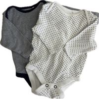 3x Babybody langarm Gr. 62