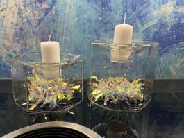 Glasi Hergiswil Windlicht Primavera Weihnachtsdeko Kerzen