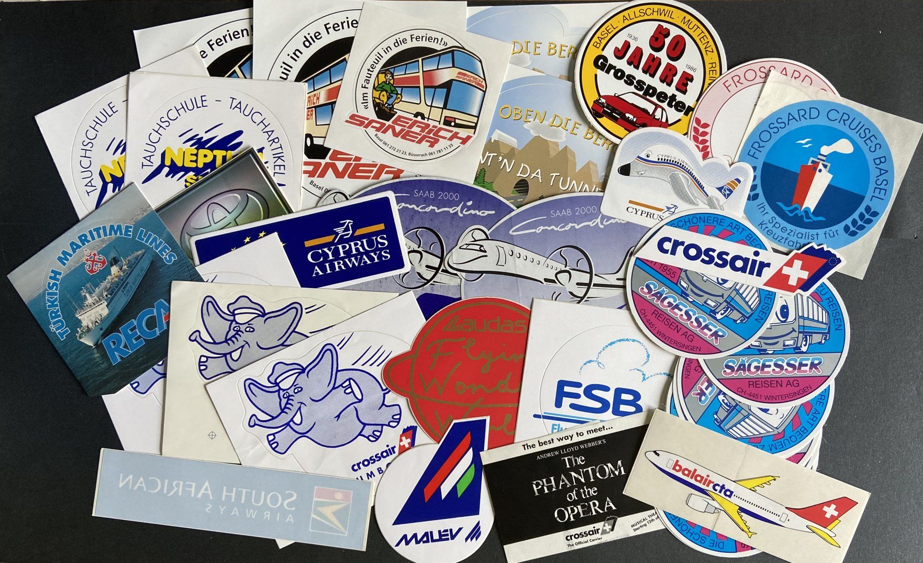 Sticker: Sammlung von diversen Klebeetiketten   7 – Usato da Böckten venduto da Hansi36