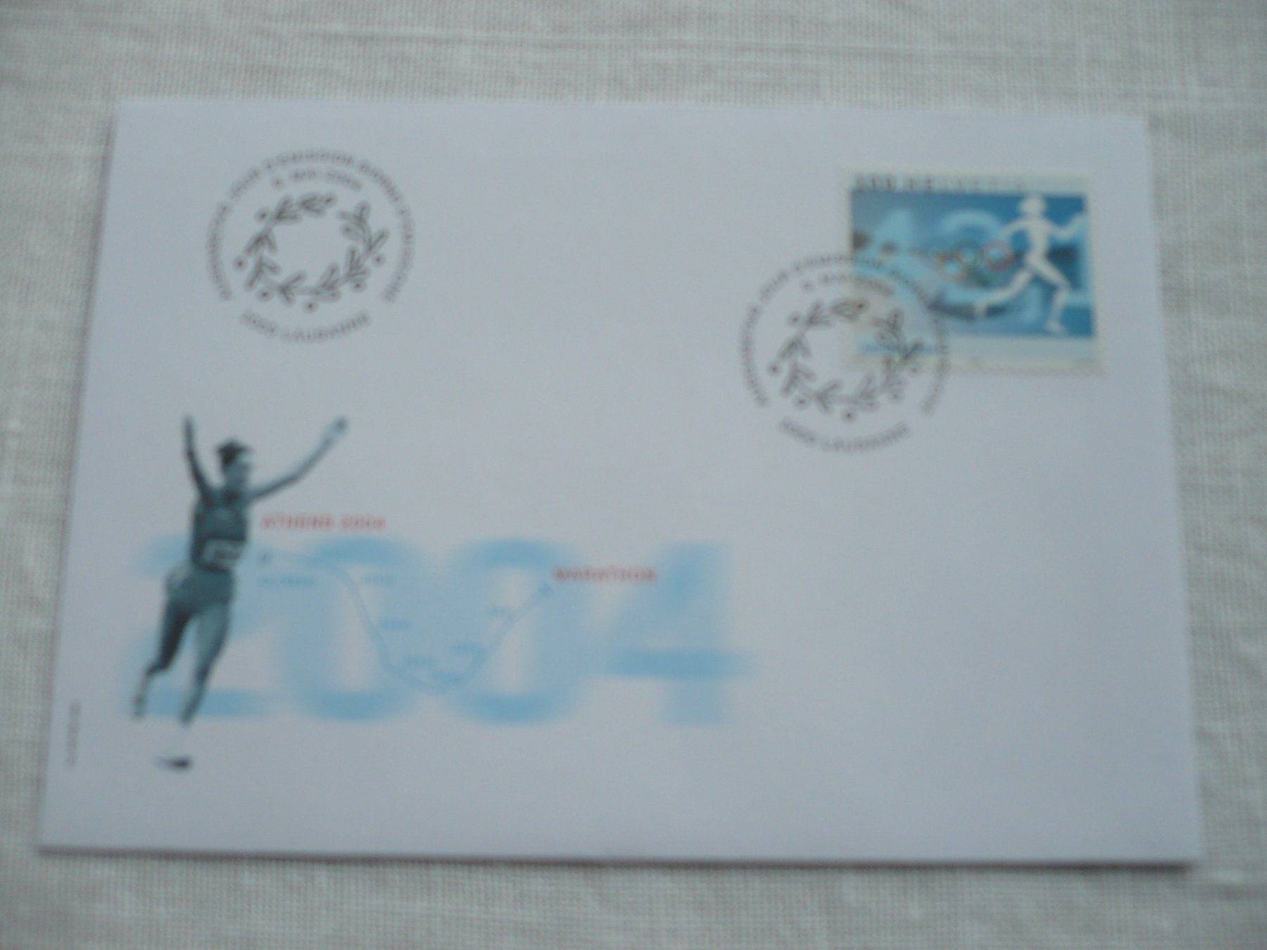 Tutti i francobolli: 2004 FDC Olympische Spiele SBK 1123 – Usato da Zürich venduto da saltandpepper008