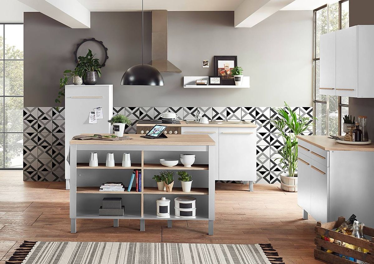 Cucine complete: Kücheninsel Kawola Mattweiss – Nuovo e nell'imballaggio originale da St. Gallen venduto da SG_CH1 2