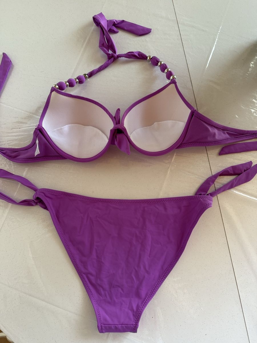 Costumi da bagno & Bikini: Bikini violet, Taille XL Neuf – Nuovo e nell'imballaggio originale da Monthey venduto da meganoe 1