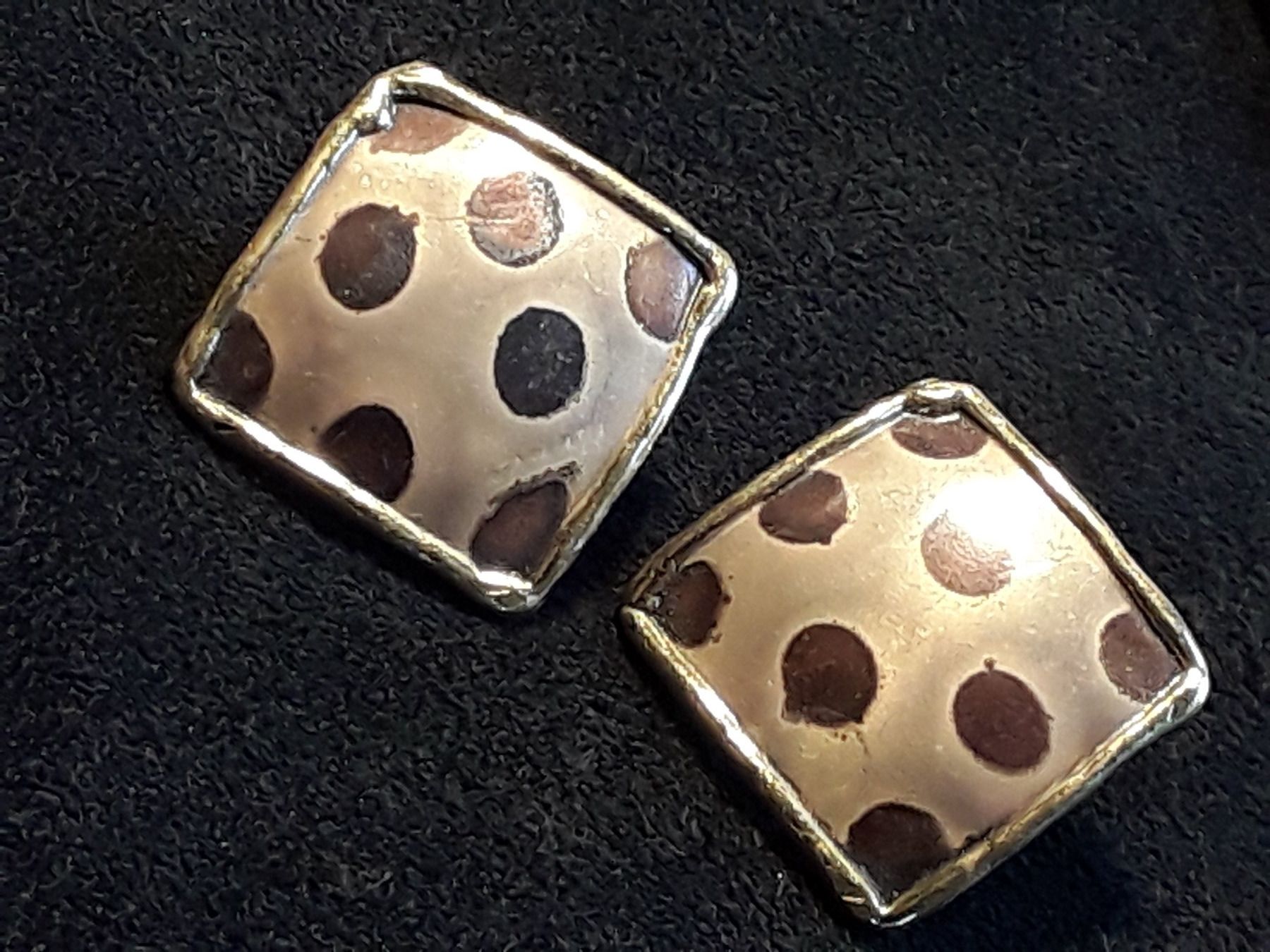 Orecchini pendenti & Orecchini a lobo: Vintage originelle kleine Ohrstecker – Usato da Zürich venduto da helsan 3