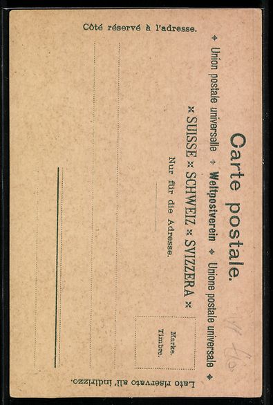 Cartoline postali: Schweiz, Die Wappen der Schweiz, les arm – Usato da Berlin venduto da bartko-reher 1