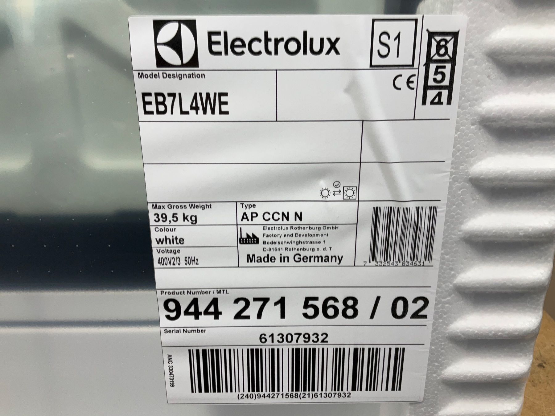 Electrolux Forni: 043 Electrolux Einbaubackofen SMS Weiss 76x55cm – Nuovo e nell'imballaggio originale da Derendingen venduto da Meisterstuecke 4