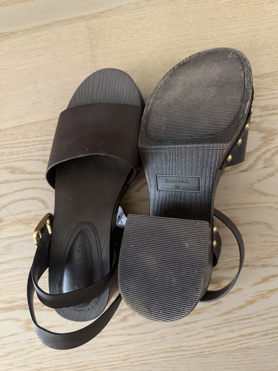 Chaussures femmes: Offene Plateau Schuhe Braun Gr. 36 – Neuf (Voir description) à Langenthal par Salipali 1
