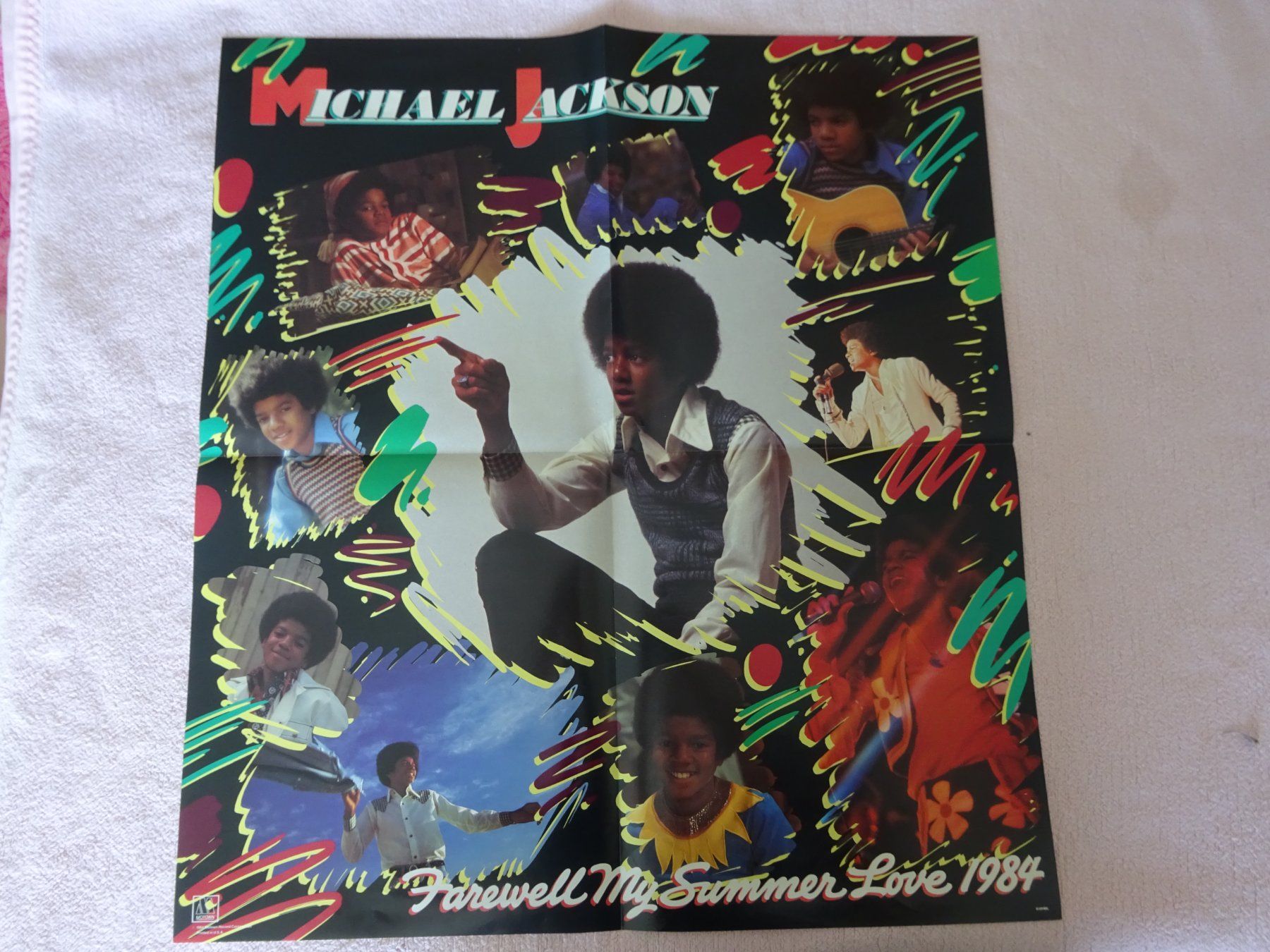 Dischi in vinile: MICHAEL JACKSON ** NEUWERTIG ** INKL. FARB POSTER – Usato da Luzern venduto da xrayspex99 6