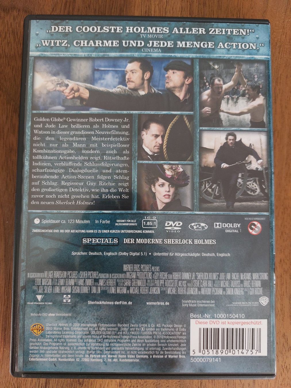 Alle DVDs: DVD - Sherlock Holmes – Gebraucht aus Rheinfelden von FilmAuktion 1