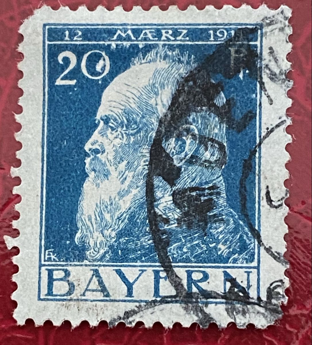 Alle Briefmarken: Timbres Bayern - Allemagne – Gebraucht aus Petit-Lancy von Solcarm 7