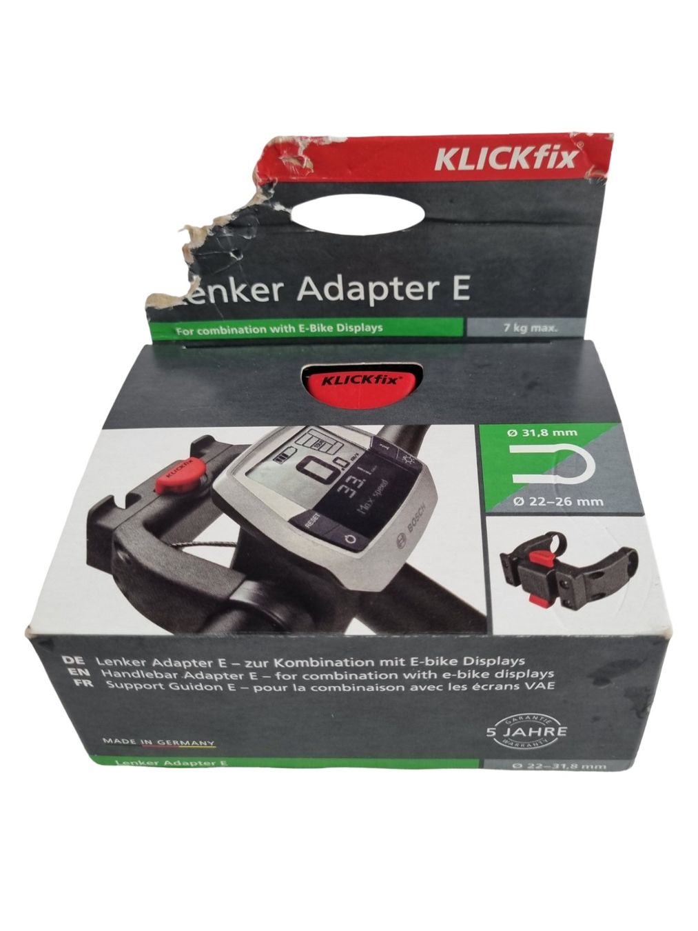 Ersatzteile: KLICKFLIX Lenkeradapter E-Bikes – Gebraucht aus Wangen b. Olten von Restwert_Wangen