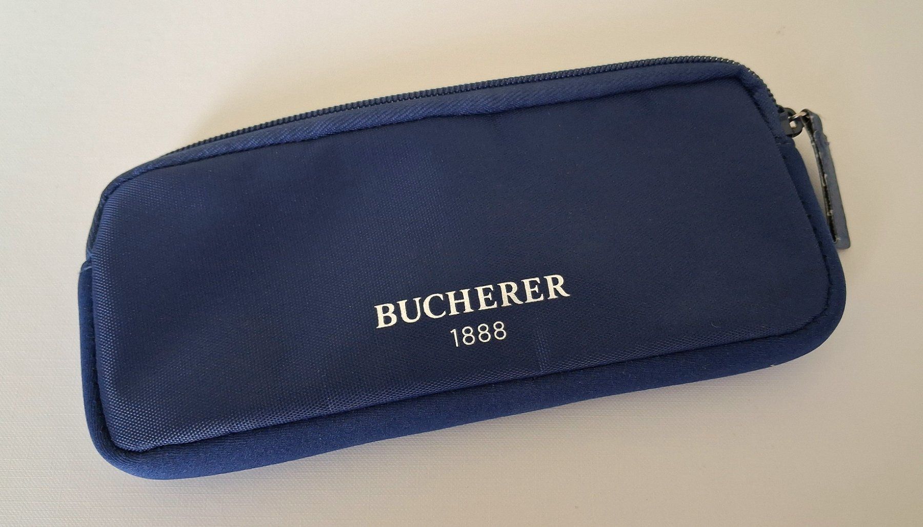 Scatole porta orologi: Bucherer Uhrenetui - blau – Usato da Wilderswil venduto da Silverybrown