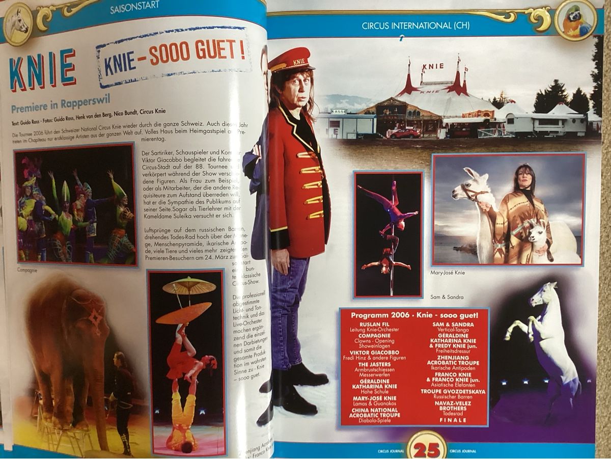 Riviste & Magazine: Circus Knie Magazinbericht 2006 – Usato da Reichenbach i. K. venduto da astra2010 3