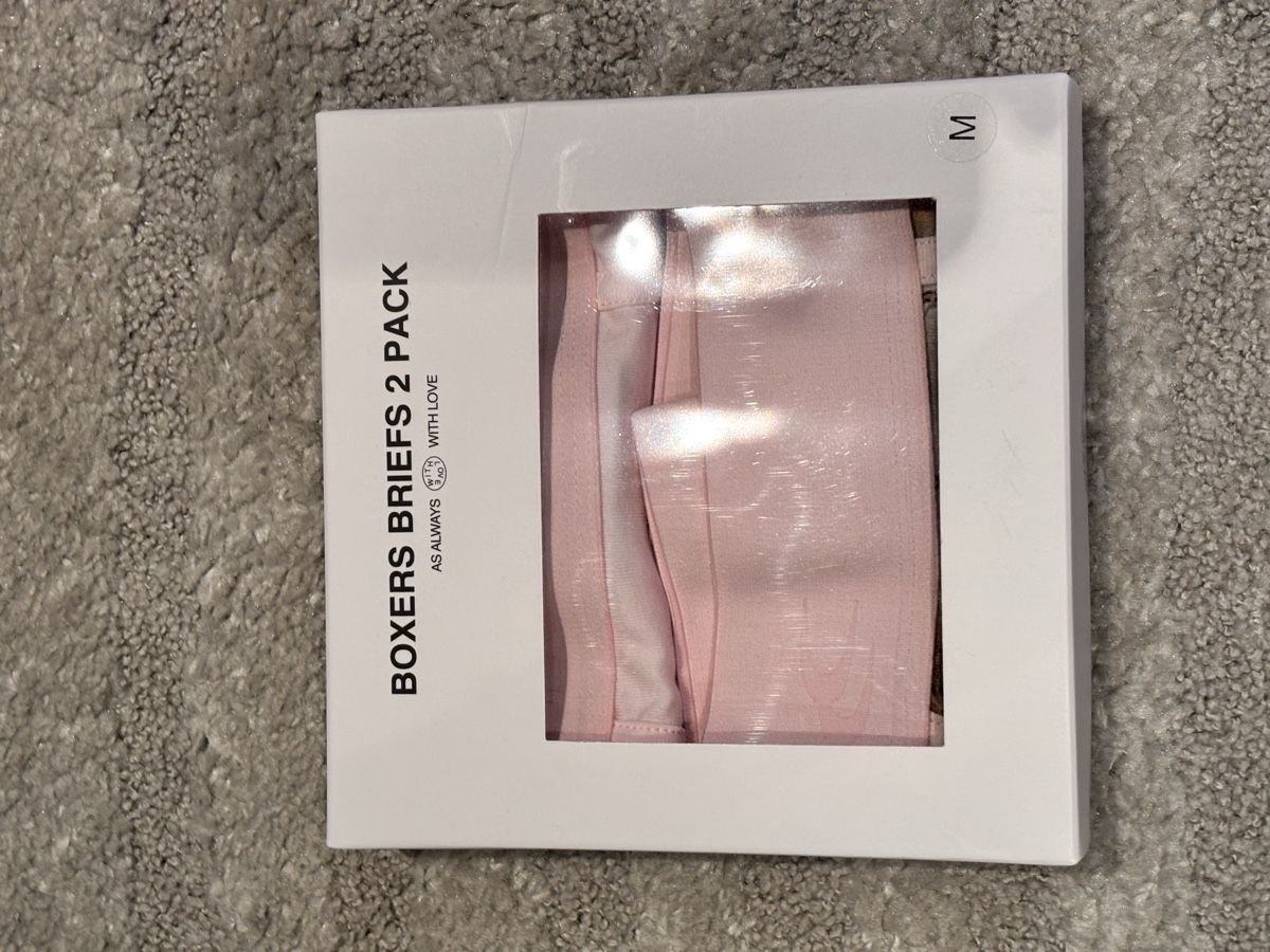 Sonstige Unterwäsche: Scuffers Boxers 2 Pack Pink Size M New – Neu und originalverpackt aus La Chaux-de-Fonds von joa_jk5g