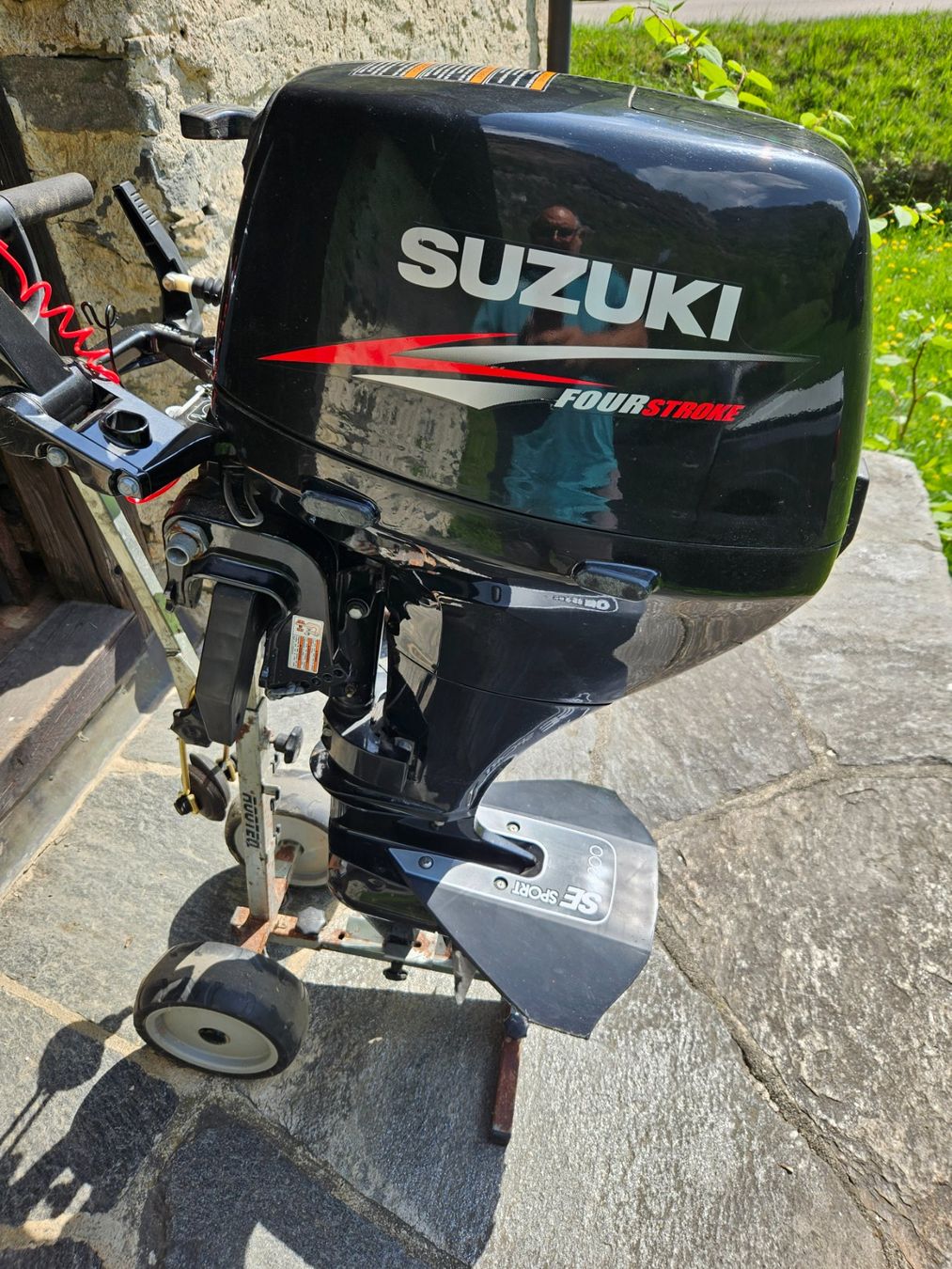 Suzuki Boote: Suzumar Schlauchboot mit Suzuki Aussenborder - Top Zustand! – Gebraucht aus Lostallo von Felicitas4 6