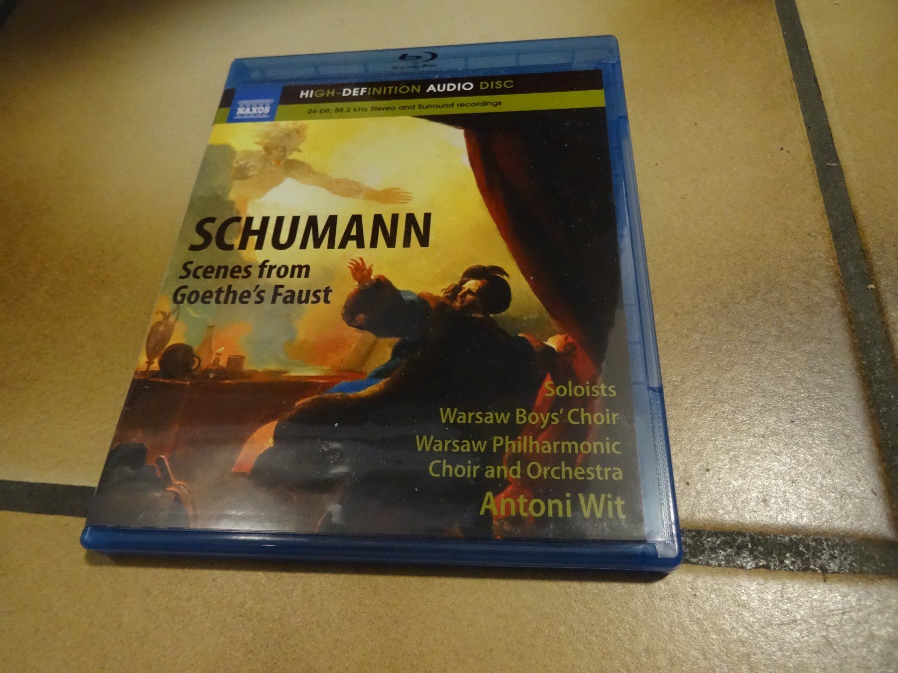 Tutti i DVDs: Schumann Scenes from Goethes Faust Blu-ray – Usato da Olten venduto da Disc-Ausverkauf