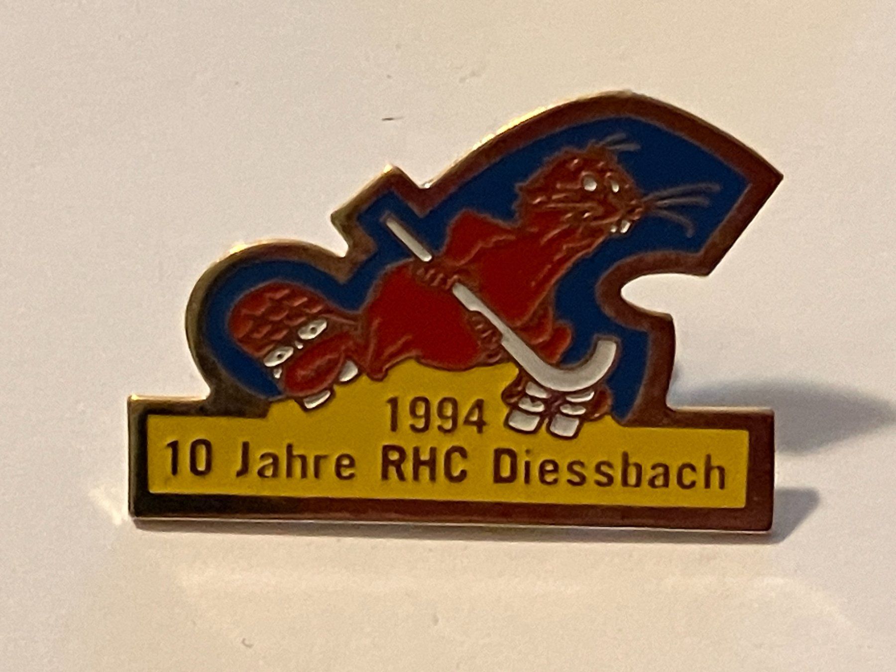 Placchette & Badge: 1 Pin RHC Diessbach 10 Jahre – Usato da Basel venduto da djwwpp