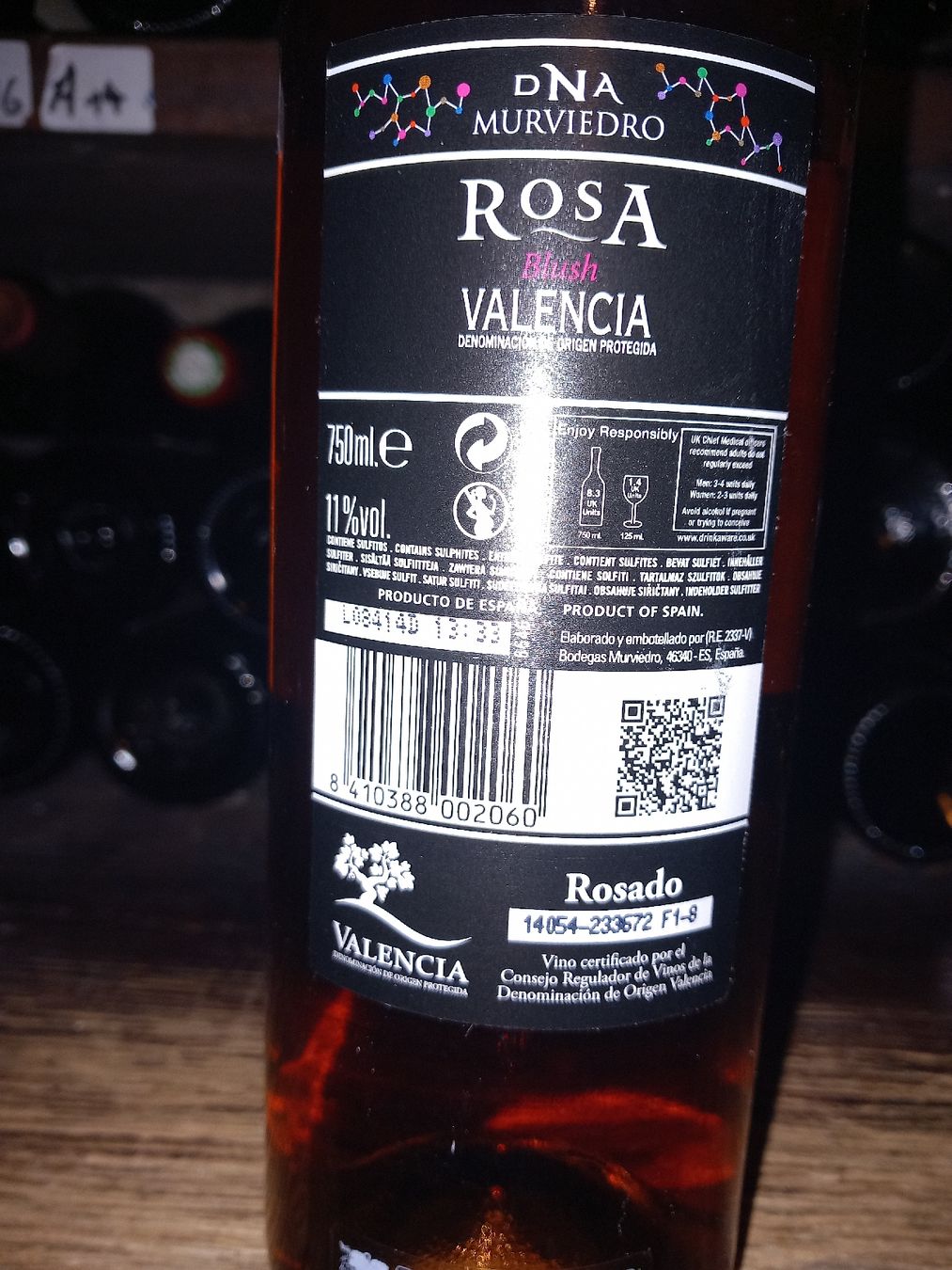 Vino: Rosa blush Valencia 2013 – Nuovo e nell'imballaggio originale da Le locle venduto da juliensaran 3