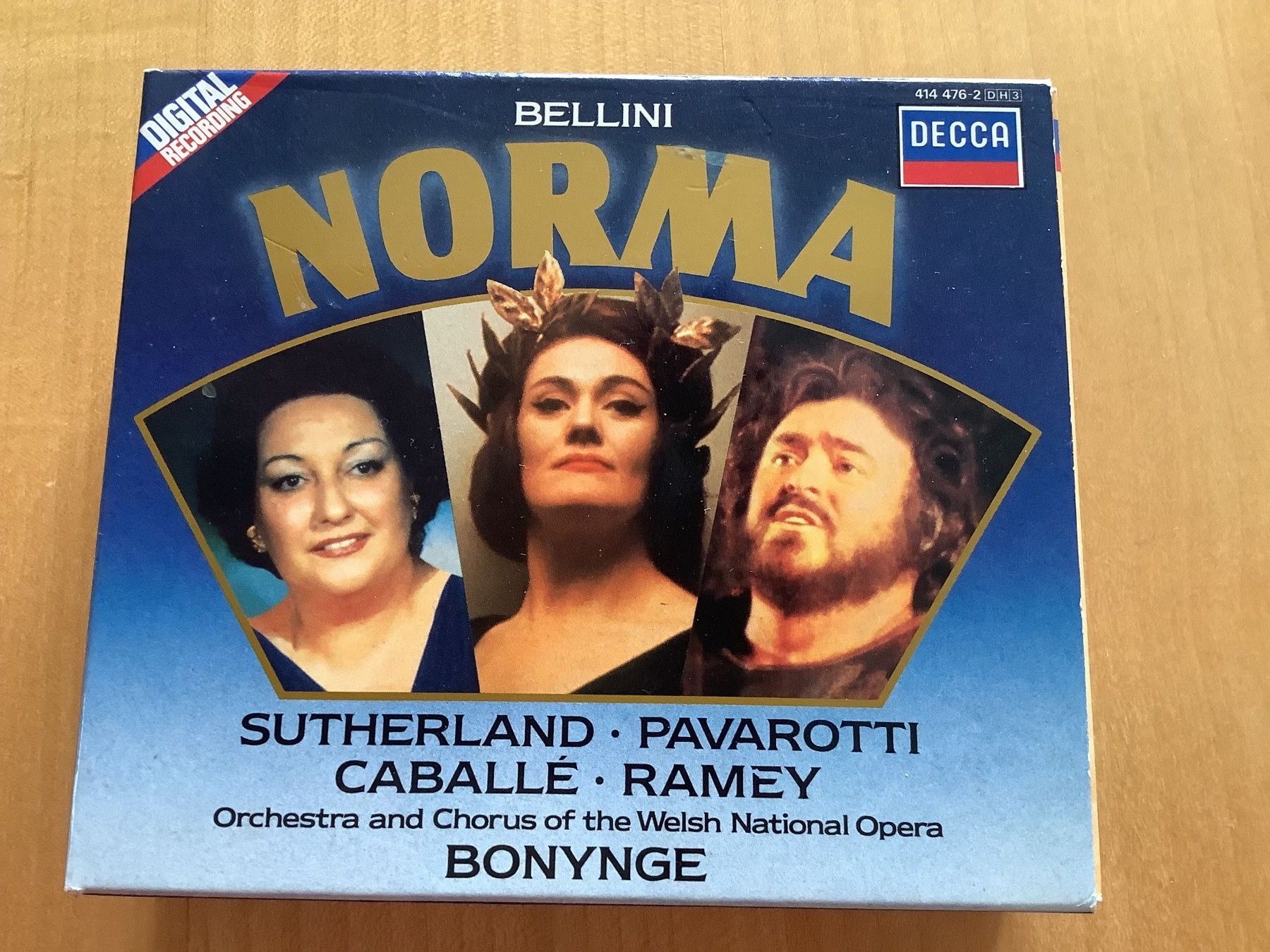 CD: Bellini Norma Sutherland Pavarotti Caballe‘ – Usato da Zürich venduto da airyfairy