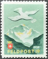 Soldatenmarke 2.WK, Feldpost 19, hgrün, Wi FP 16