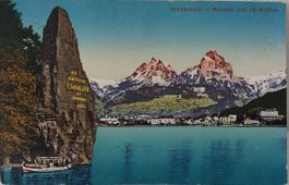 BRUNNEN - Schillerstein & Mythen - 1912