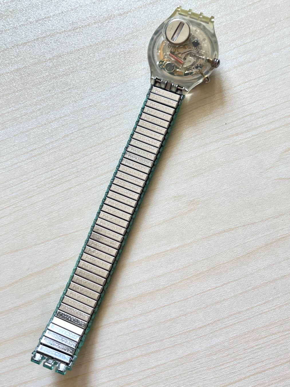 Swatch Orologi: Swatch Scuba Uhr Aqua Blue Armband – Usato da Grenchen venduto da chththl 4