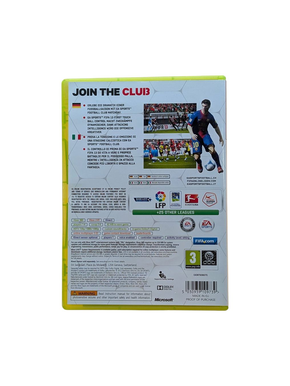 Microsoft Giochi: FIFA 13 Xbox 360 – Usato da Domat/Ems venduto da IsseldorsShop 1