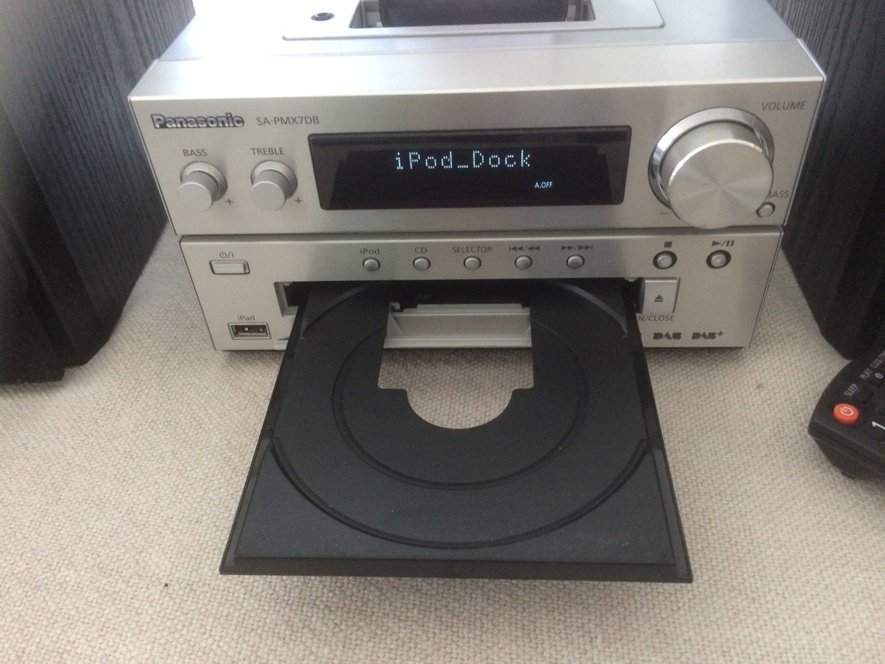 Panasonic Sistemi audio & multimediali: Panasonic SA-PMX7DB stereo – Usato da Fribourg venduto da Werkt 2
