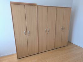 Tablar Schrank 6türig mit Schlösser