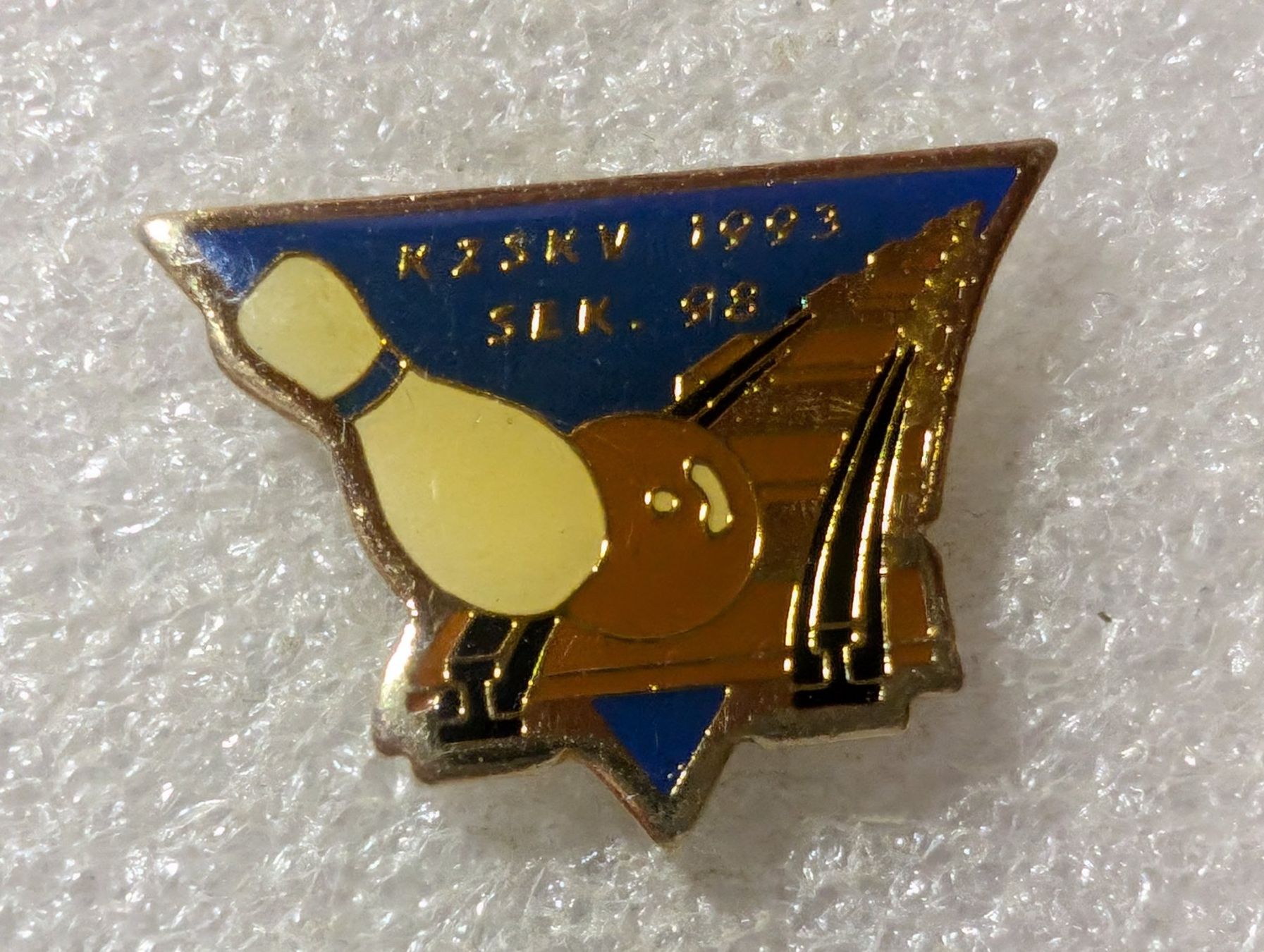 Placchette & Badge: Ansteckpin 201: Keglerverein – Usato da Oppligen venduto da Pin-Fall-Shop