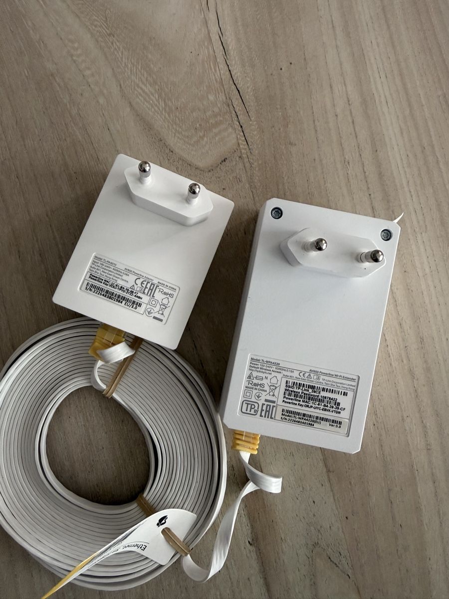 TP-Link WiFi: TP-Link AV600 Powerline Adapter Set guter Zustand – Usato da Boppelsen venduto da Xavierm 1