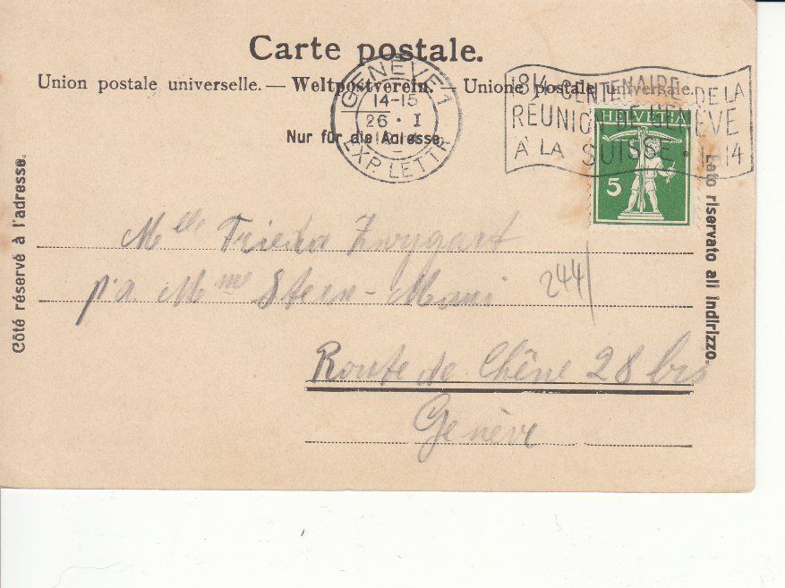 Cartoline postali: Macolin 1914 – Usato da Bürglen TG venduto da StampGraf 1