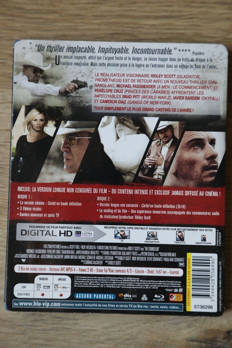 Tutti i DVDs: Blu-ray CARTEL (The Counselor) – Usato da Porrentruy venduto da tupatup 1