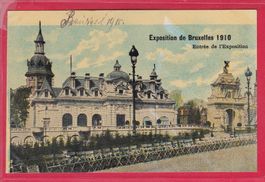 EXPO DU BRUXELLES 1910, ENTRÉE DE L'XPOSITION