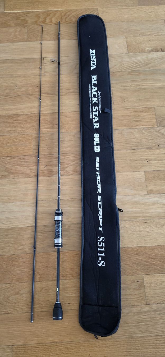 Canne da pesca: Xesta Black Star Solid 2nd Generation S511-S. – Usato da Alpnach Dorf venduto da Maksim777