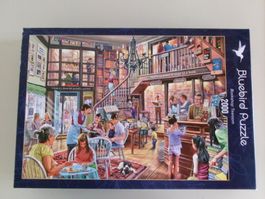 Bluebird Puzzle 2000 Bookshop Tearoom komplett