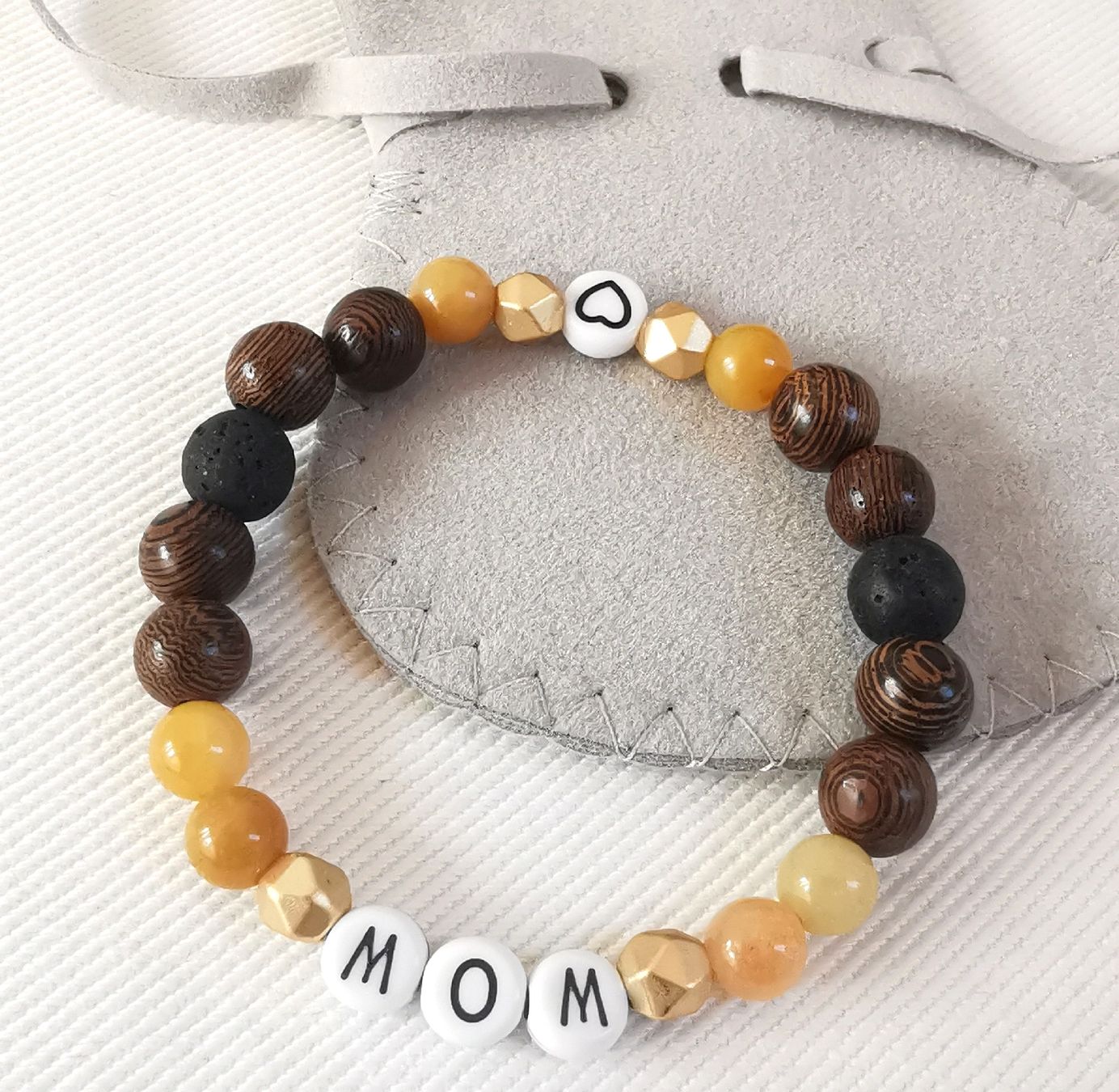 Bracelets: Armband 'Mom' oder 'Wow' – Neuf (Voir description) à Obergerlafingen par Sigus