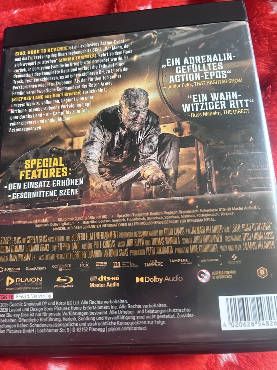 Alle DVDs: Sisu 1+2 Blu-Ray uncut – Neu (gemäss Beschreibung) aus Frauenfeld von kol_p727 1