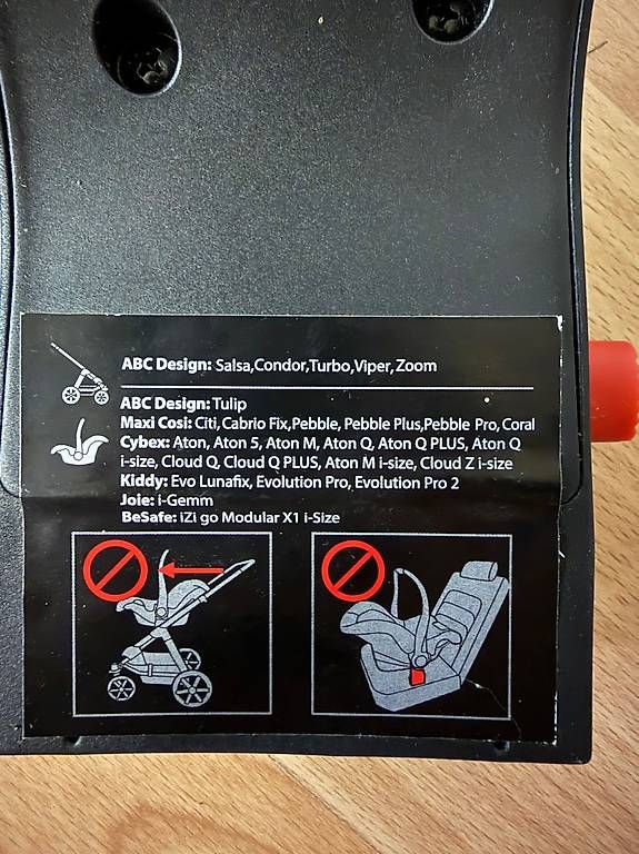 Lecteurs & Adaptateurs: abc design Adapter zu Babyschale – D'occasion à Ipsach par Ma_Nu24 2