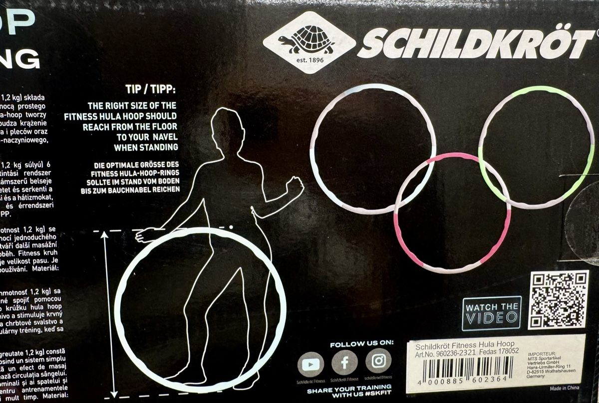 Hometrainer: Fitness Hula Hoop Ring – Usato da Zürich venduto da nis_ts5 4