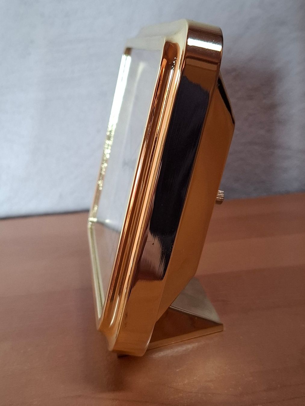 Sveglie: Réveil Atlanta rectangulaire doré – Nuovo e nell'imballaggio originale da Marsens venduto da jogocade 3