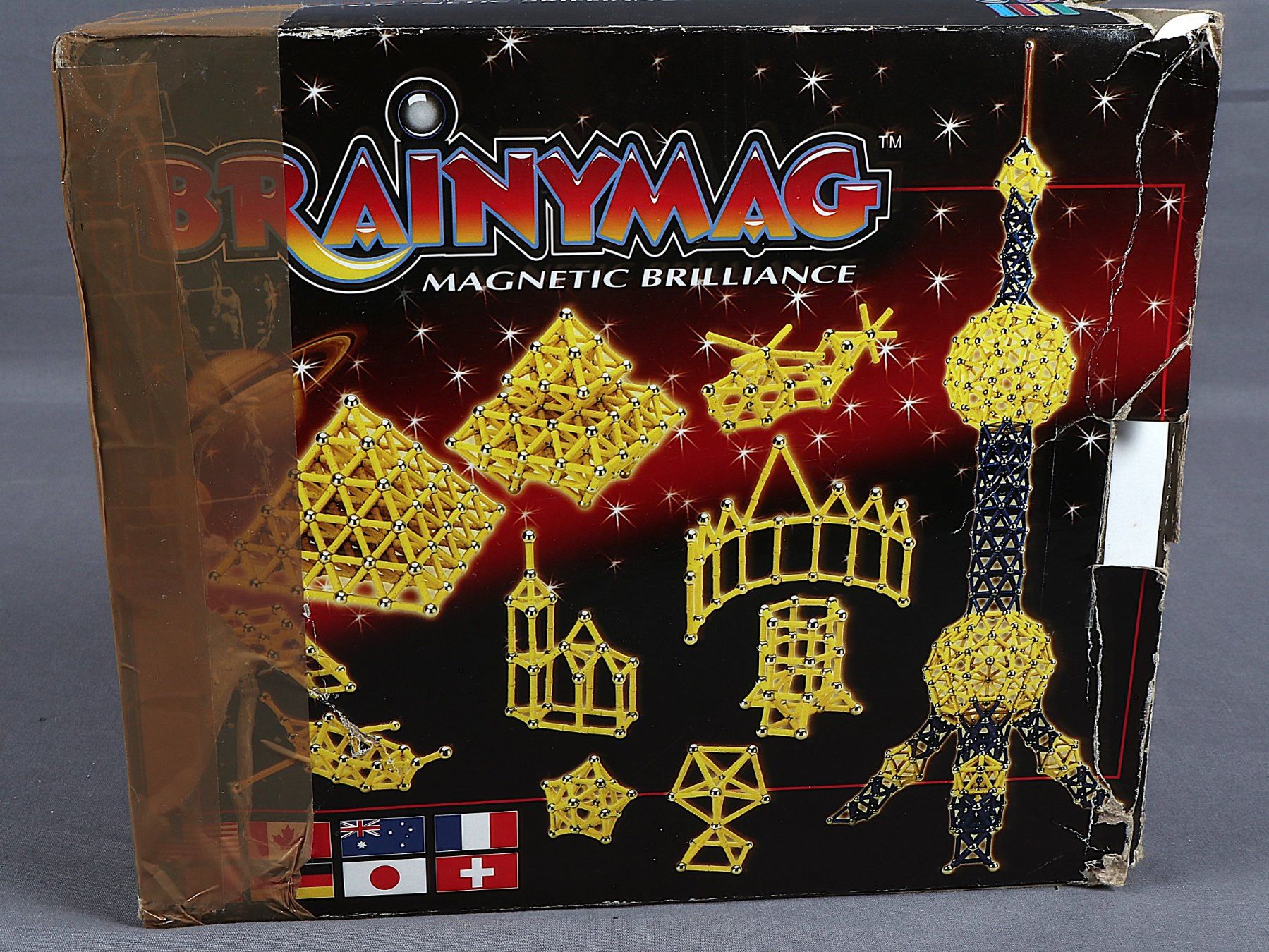 Bea Giochi: OUSHKUSH Brainymag Magnetbauspiel – Usato da Steinen venduto da Restwert_Steinen 5