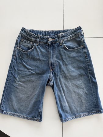 Jeans Shorts blau Denim kurz 
