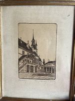 Gravure originale Signée C.Bernier